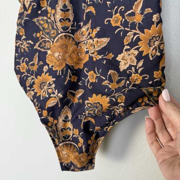 Sezane x YSE Alhambra One Piece Swimsuit Womens Medium Resortwear Beach Summer - Picture 7 of 13